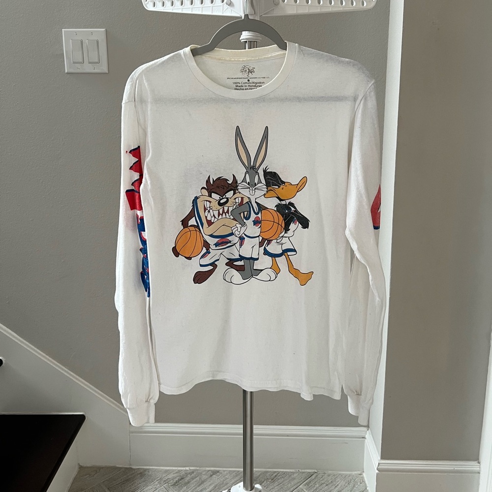 Space jam long sleeve shirt vintage